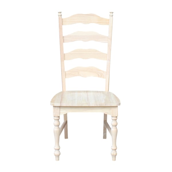 Whitewood Industries Chairs, Wood Back, 42.1 W 22.6 H - C-2170P