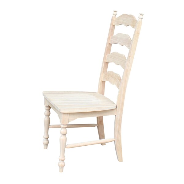 Whitewood Industries Chairs, Wood Back, 42.1 W 22.6 H - C-2170P