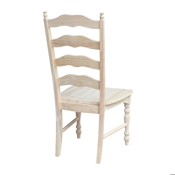 Whitewood Industries Chairs, Wood Back, 42.1 W 22.6 H - C-2170P