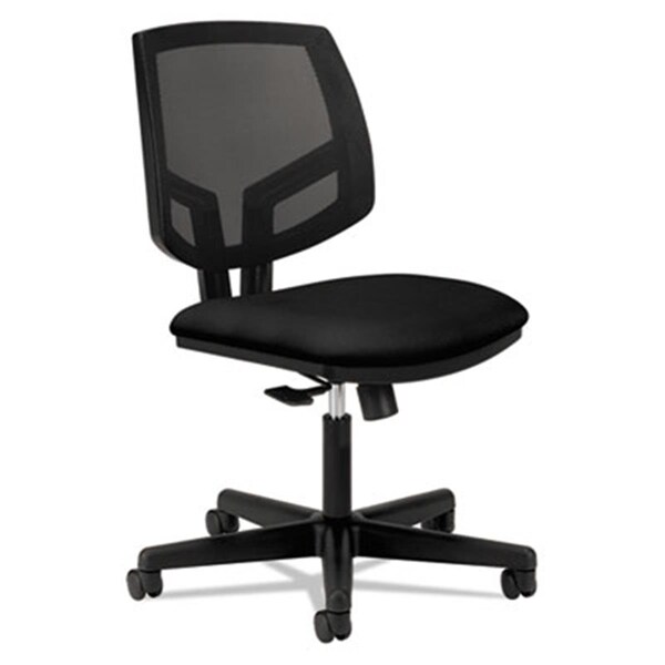 Convenience Concepts Volt Series Mesh Back Task Chair, Black Fabric - HI2524696