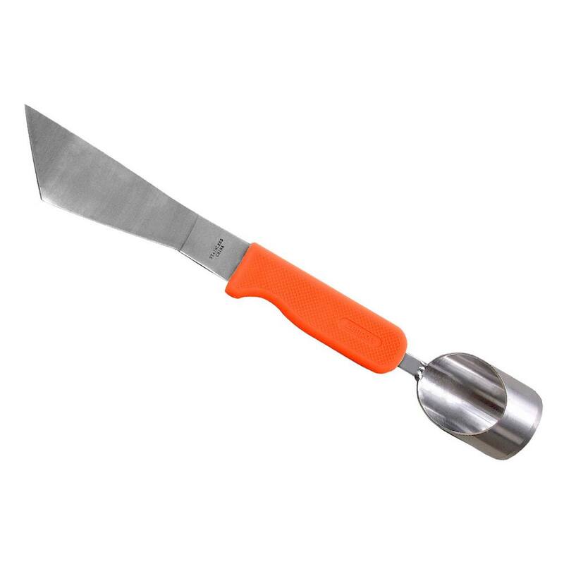 Unbranded 7.5 in. Blade Harvest Knife, Orange - K115-KOR