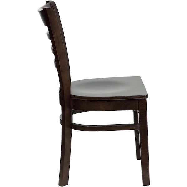 Flash Furniture Hercules Restaurant Chair, 17-1/4 in W 20" L 33-3/4" H - XU-DGW0005LAD-WAL-GG