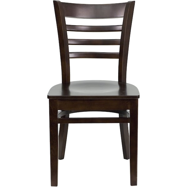 Flash Furniture Hercules Restaurant Chair, 17-1/4 in W 20" L 33-3/4" H - XU-DGW0005LAD-WAL-GG