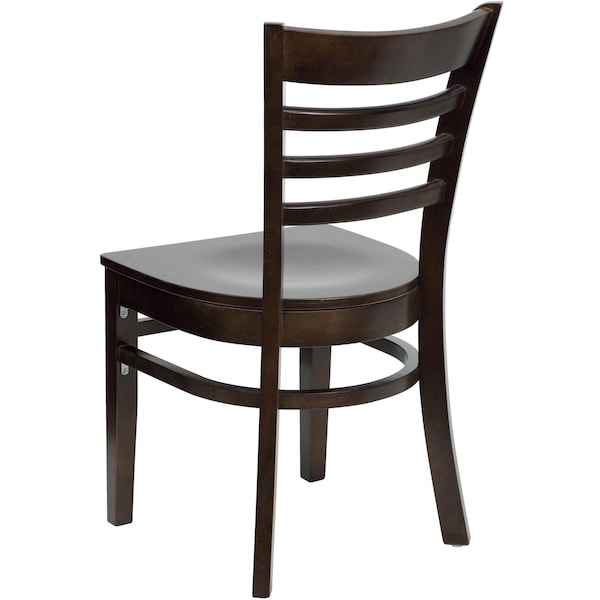Flash Furniture Hercules Restaurant Chair, 17-1/4 in W 20" L 33-3/4" H - XU-DGW0005LAD-WAL-GG