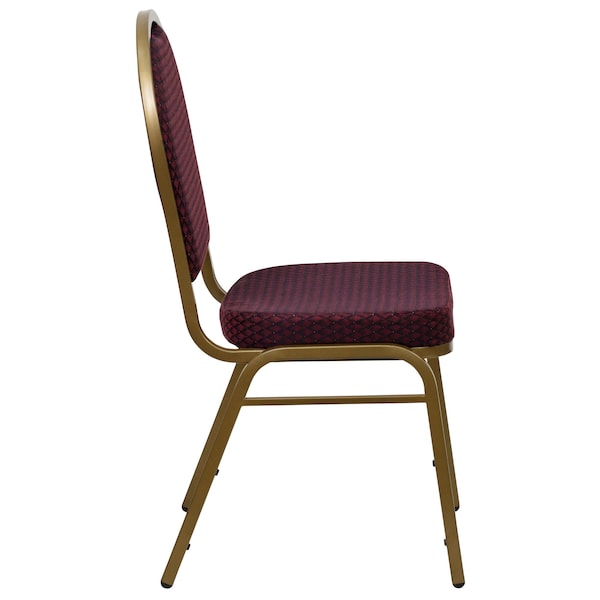 Flash Furniture Hercules Banquet Chair, 17-1/4 in W 20-1/4" L 37-1/2" H, Fixed, Fabric Seat - FD-C03-ALLGOLD-EFE1679-GG