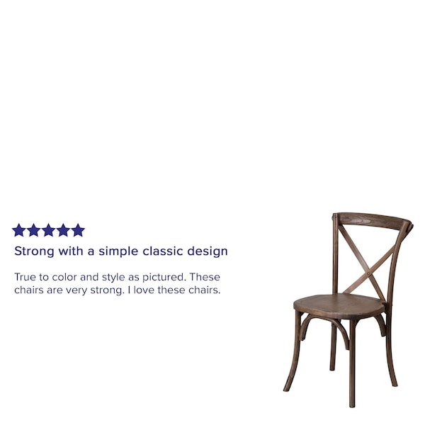 Flash Furniture Hercules Chair, 20-1/4 in W 23-1/4" L 35" H - XU-X-EA-GG