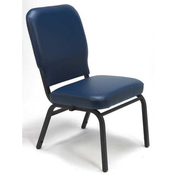 Kfi Chair, Armless, 500lb. Capacity, No Arms, Vinyl Seat - HTB1040SB-3306