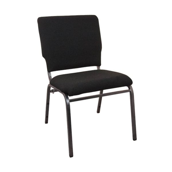 Flash Furniture Advantage Black Multipurpose Church Chairs, 18.5" Wide - SEPCHT185-108