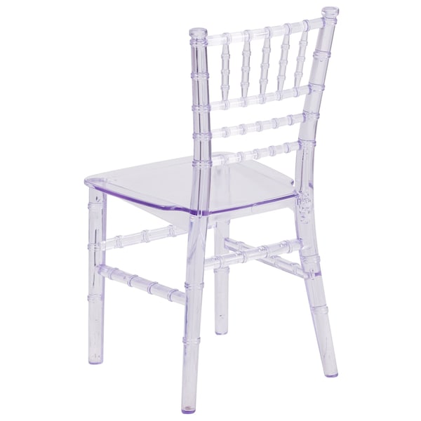 Flash Furniture Traditional Kids Chiavari Chair, 12 W 12" L 24.75 H - LE-L-7K-CL-GG