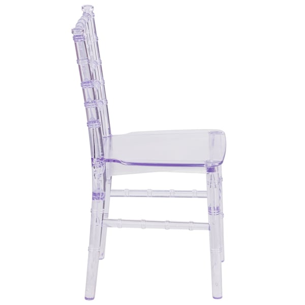 Flash Furniture Traditional Kids Chiavari Chair, 12 W 12" L 24.75 H - LE-L-7K-CL-GG