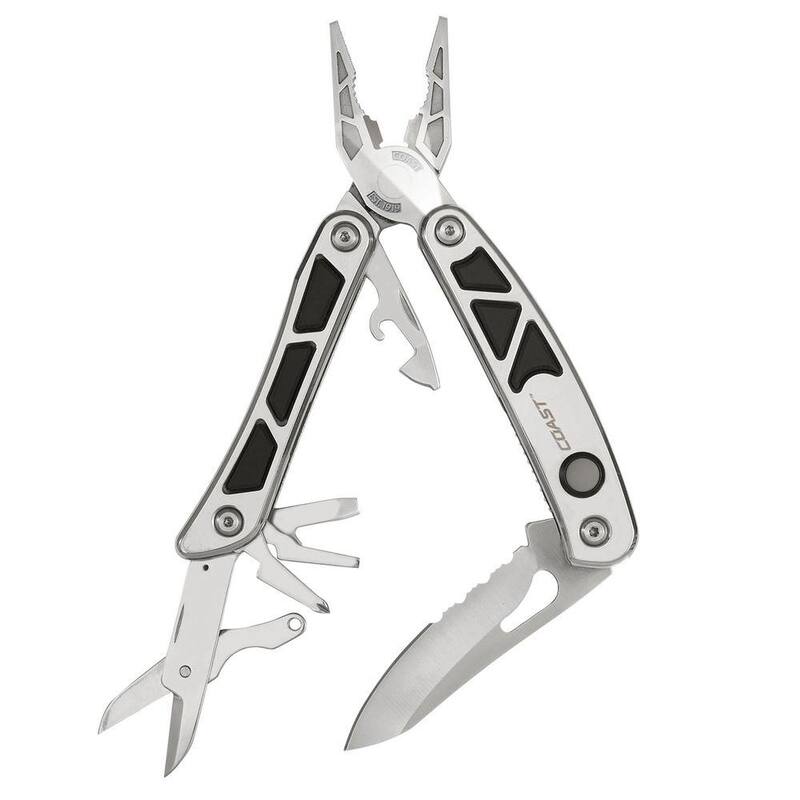 Coast LED150 13-Tool Pro Pocket Pliers with Built-In LED Lights - C5899CP