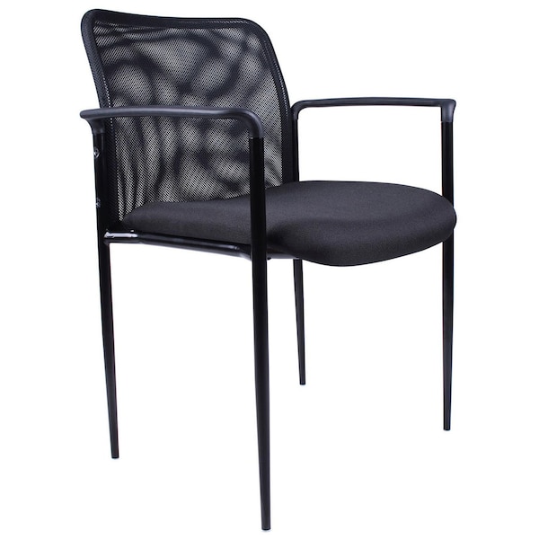 Global Industrial Guest / Side Chair, 24 in W 24 L 33 in H - B522148
