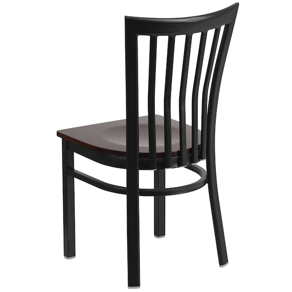 Flash Furniture Hercules Restaurant Chair, 17-1/4 in W 18-3/4" L 34-3/4" H - XU-DG6Q4BSCH-WALW-GG