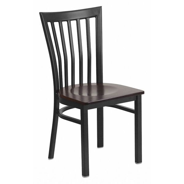 Flash Furniture Hercules Restaurant Chair, 17-1/4 in W 18-3/4" L 34-3/4" H - XU-DG6Q4BSCH-WALW-GG