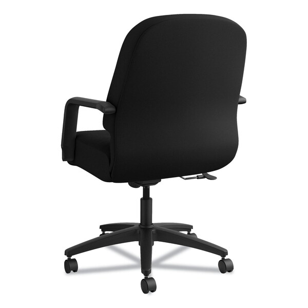 Hon Pillow-Soft 2090 Managerial Mid-Back Swivel/Tilt Chair, Black Fabric - H2092.H.CU10.T