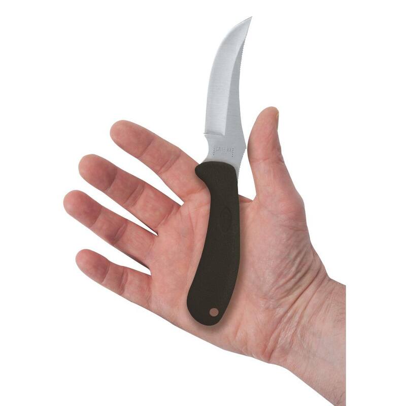 W. R. Case & Sons Cutlery Co Black Synthetic Ridgeback Hunter Pocket Knife - FI00362