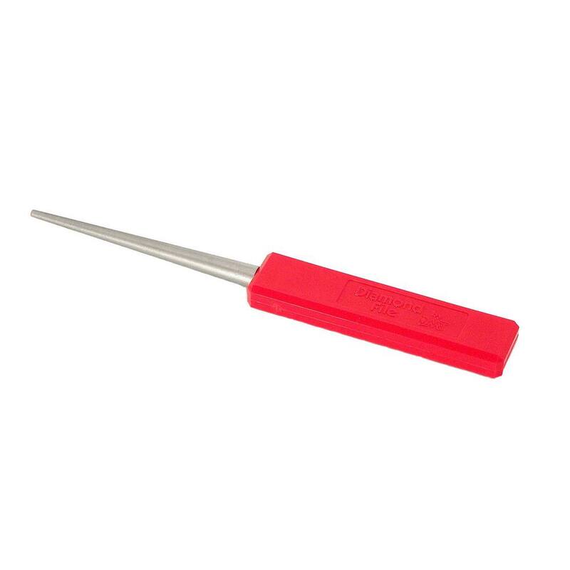 DMT 1/8 in. Dia to 3/8 in. Dia x 4 in. Cone Diamond Small and Handle Handheld Sharpener - DCSFH