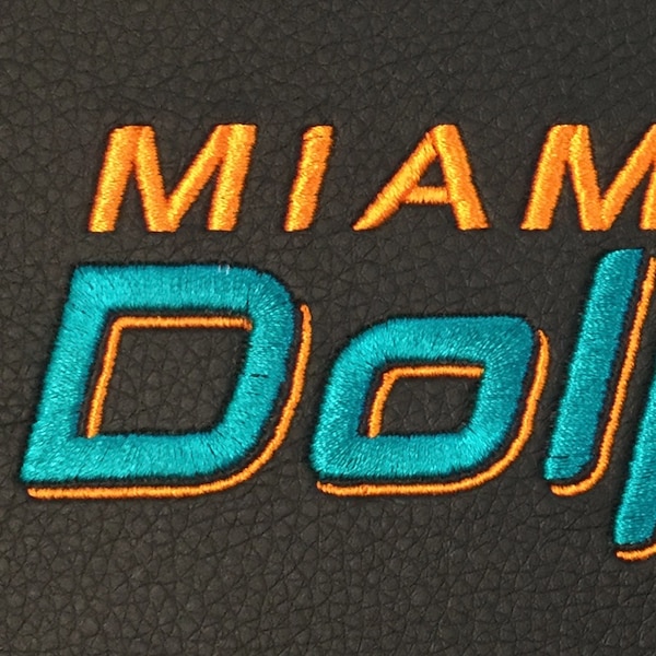 Dreamseat Curve Task Chair with Miami Dolphins Secondary Logo - XZOCCURVE-PSNFL20091