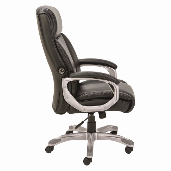 Alera Veon Executive Leather Chair, Black - ALEVN4119