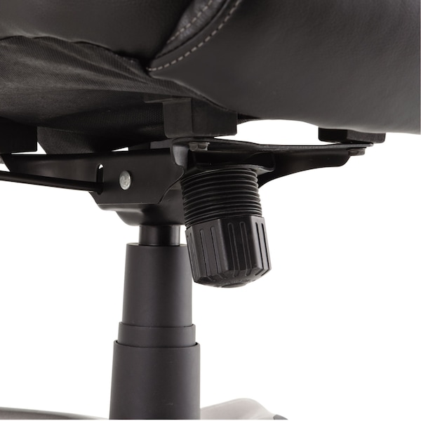 Alera Veon Executive Leather Chair, Black - ALEVN4119