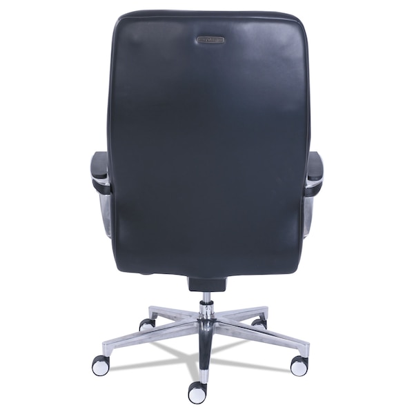 La-Z-Boy Commercial 2000 Big & Tall Executive Chair, To 400 lbs., Black/Silver - 48968