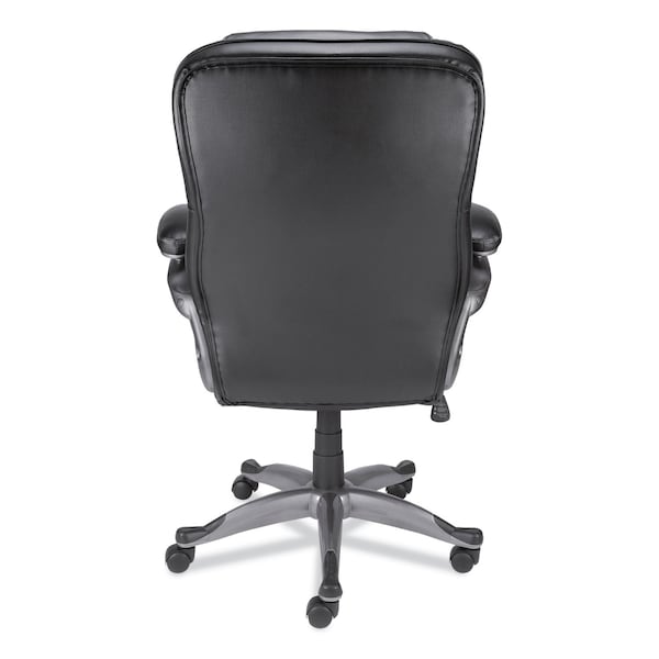 Alera Birns Series High-Back Task Chair, Up to 250 lb, 18.11" to 22.05" Seat Height, Black Seat/Back - ALEBN41B19