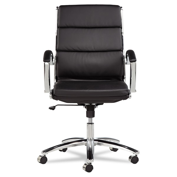 Alera Executive Chair Neratoli(TM) Mid-Back Slim Profile Chair, Arched Arms, 19" to 22-1/2" Height - ALENR4219