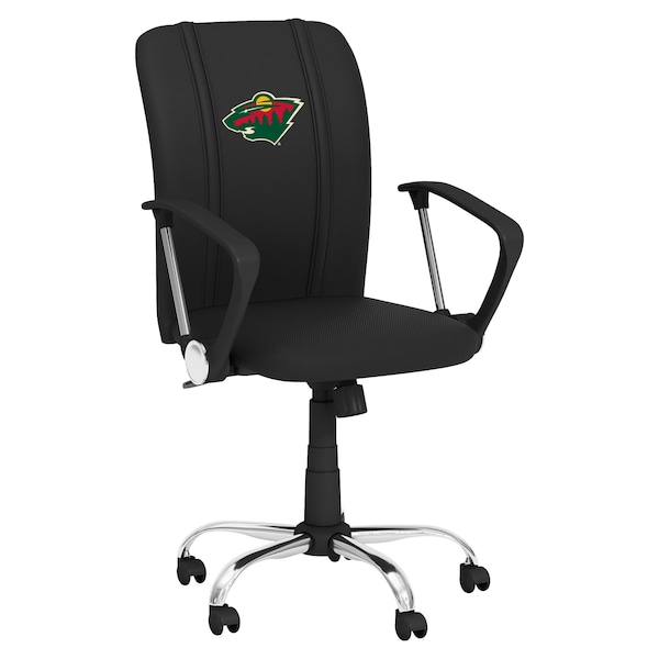 Dreamseat Curve Task Chair with Minnesota Wild Logo - XZOCCURVE-PSNHL41040