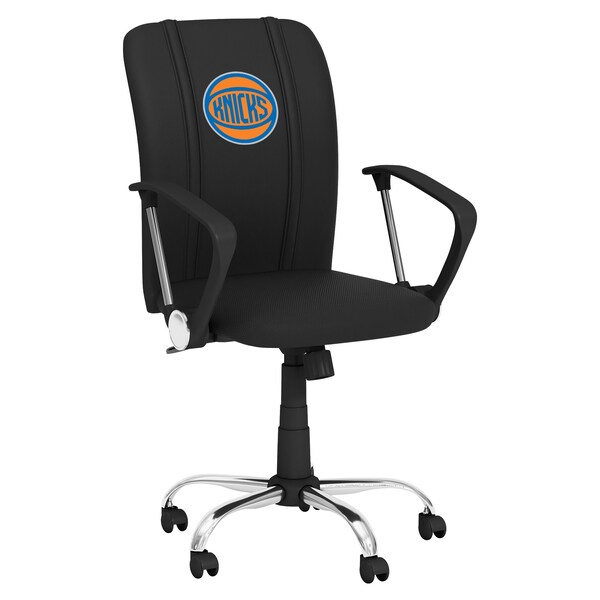 Dreamseat Curve Task Chair with New York Knicks Secondary Logo - XZOCCURVE-PSNBA31092