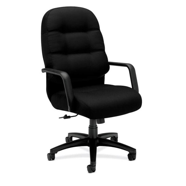 Juki Furniture Executive High-Back Office Chair with Arms, Black - JU513461