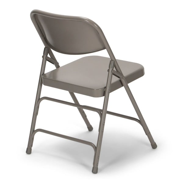Atlas Commercial Products Gray Steel Folding Chair - MFC22GRY