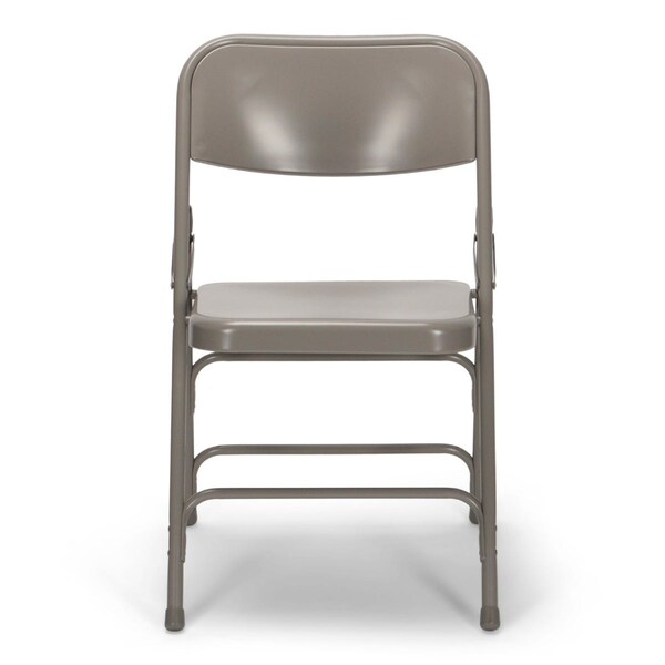 Atlas Commercial Products Gray Steel Folding Chair - MFC22GRY
