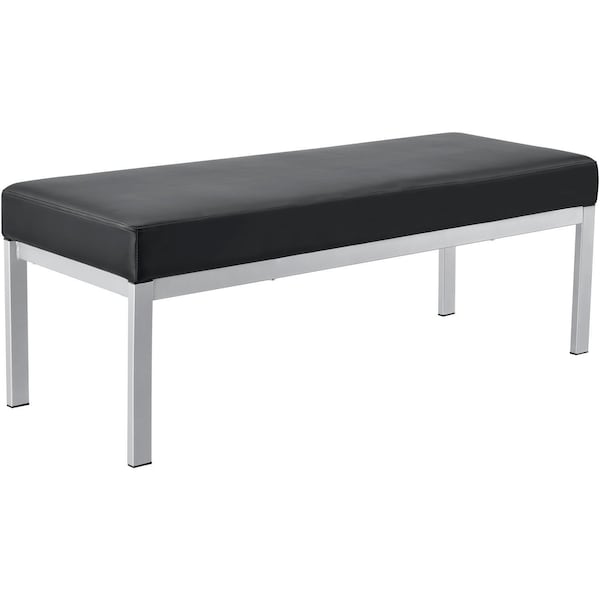 Global Industrial Reception Bench, 48 in W 18-1/4 L 18 in H - 695866