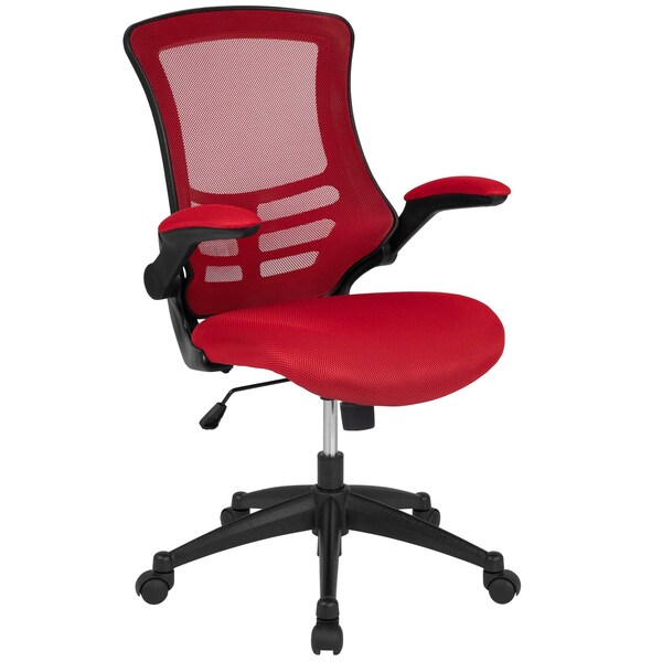 Flash Furniture Mesh Ergonomic Chair, Red Mesh - BL-X-5M-RED-GG