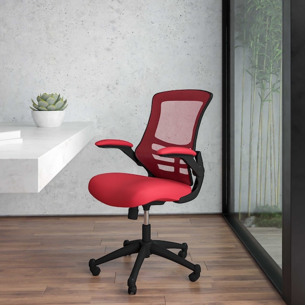 Flash Furniture Mesh Ergonomic Chair, Red Mesh - BL-X-5M-RED-GG