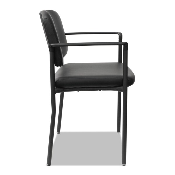 Alera Alera Sorrento Series Ultra-Cushioned Stacking Guest Chair, Black, PK2 - ALEUT6816