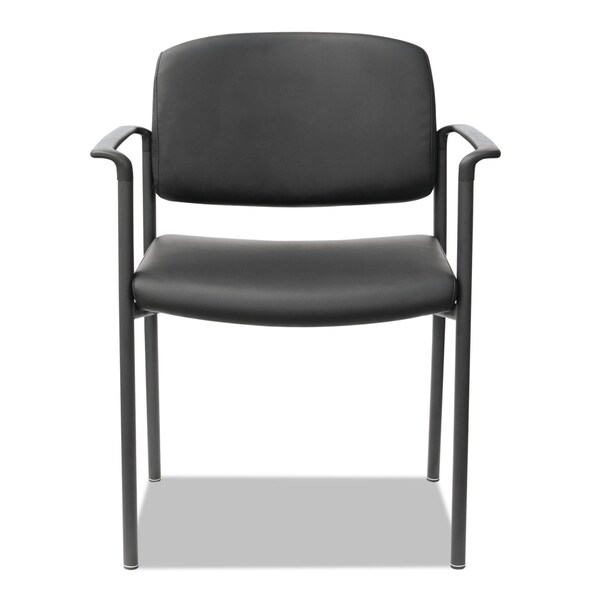 Alera Alera Sorrento Series Ultra-Cushioned Stacking Guest Chair, Black, PK2 - ALEUT6816