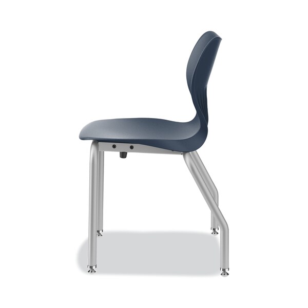 Hon Chairs/Stools, Regatta Seat, Regatta Back, 19.5" W 19.63" L 31" H, Polypropylene Seat - HONSL4L18EREP