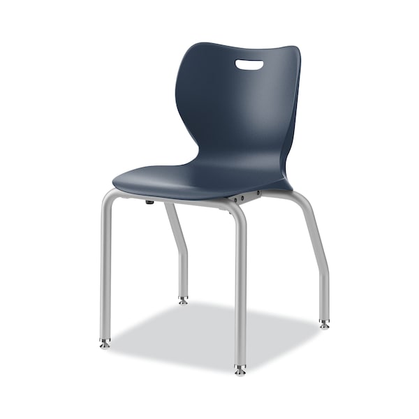 Hon Chairs/Stools, Regatta Seat, Regatta Back, 19.5" W 19.63" L 31" H, Polypropylene Seat - HONSL4L18EREP