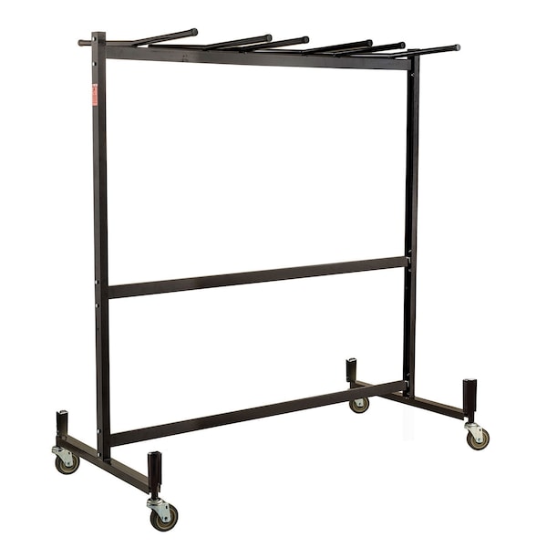 Global Industrial Double Tier Chair and Table Cart, Holds 42 Chairs / 8-10 Tables - B678989