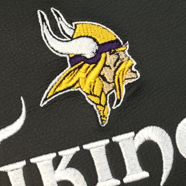 Dreamseat Curve Task Chair with Minnesota Vikings Secondary Logo - XZOCCURVE-PSNFL20096