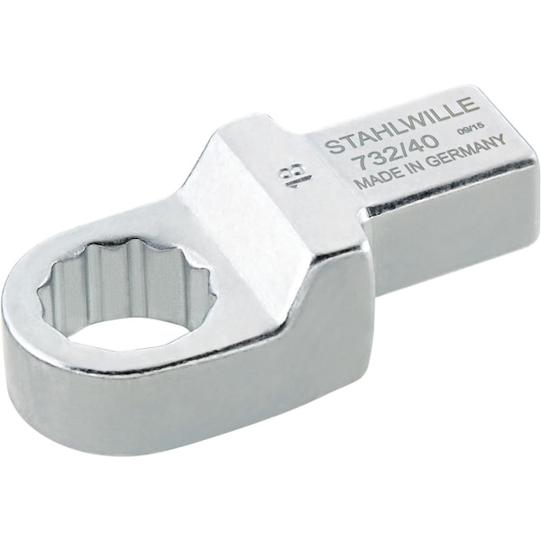 Stahlwille Tools Ring insert tool Size 34 mm Size of mount 14x18 mm - 58224034