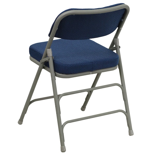 Flash Furniture Navy Fabric Folding Chair - 2-HA-MC320AF-NVY-GG