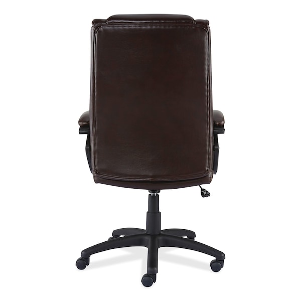 Alera Alera Brosna Series Mid-Back Task Chair, Supports Up to 250 lb, 18.15" to 21.77" Seat Height, Brown - ALEBRN42B59