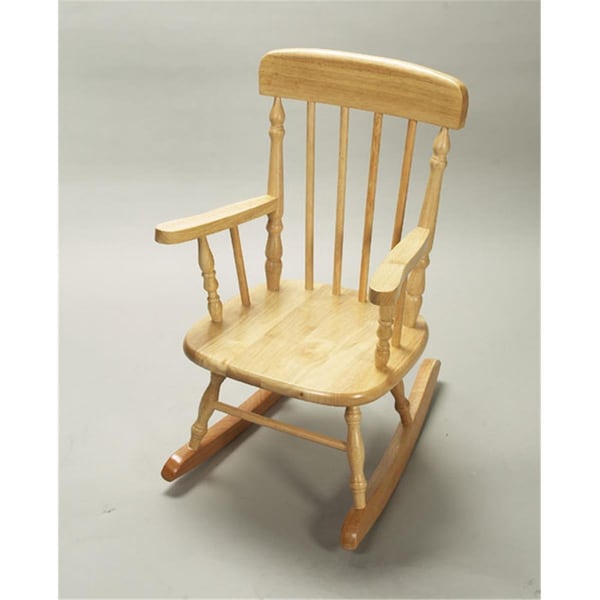 Seatsolutions Child s Spindle Rocking Chair Natural - SE2978416