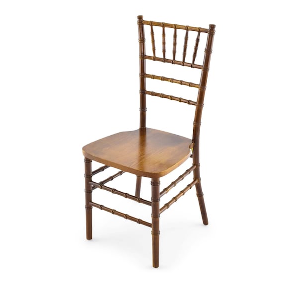 Atlas Commercial Products Wood Chiavari Chair, Light Fruitwood - WCC4LFW