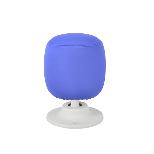 Kore Design Kids Adjustable Pivot Stool, Small, 13in. to 17in., Blue - KDAP-2024WH