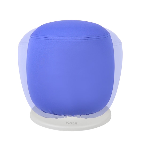Kore Design Kids Adjustable Pivot Stool, Small, 13in. to 17in., Blue - KDAP-2024WH
