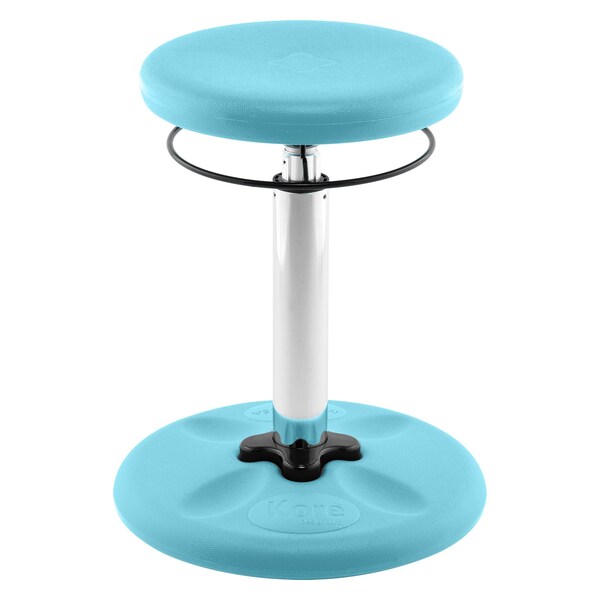 Kore Design Kids Adjustable Tall Wobble Chair 16.5-24in., Pale Blue - KOR2602
