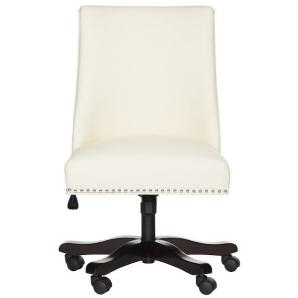 Safavieh Scarlet Desk Chair, Creme - MCR1028B